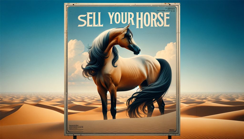 Sell your horse on horsemarket